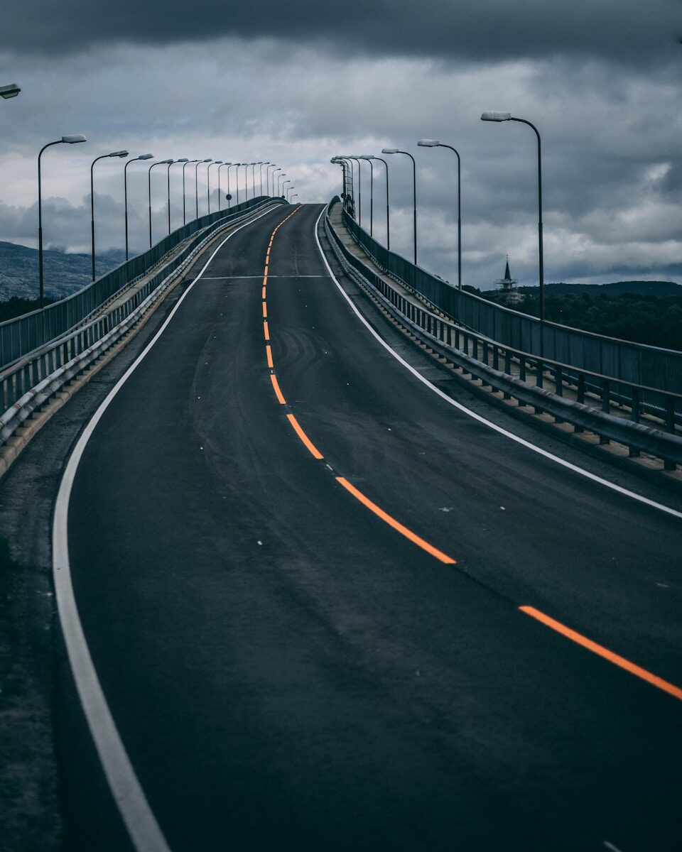 gray concrete road during daytime